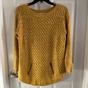 It's our Time Mustard Yellow Sweater Size L